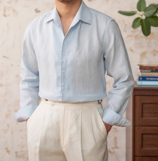 Azure - Linen Shirt
