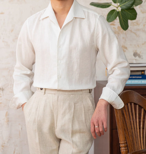 Azure - Linen Shirt