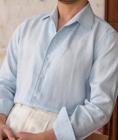 Azure - Linen Shirt