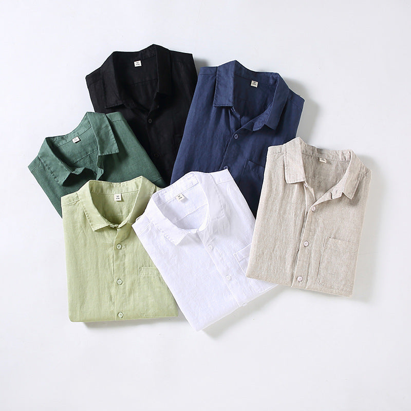 Cape Town - Linen Shirt (Shortsleeve)